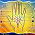 Illustration of the palm lines that are read for a psychic palm reading at Astrology Boutique in Chicago.